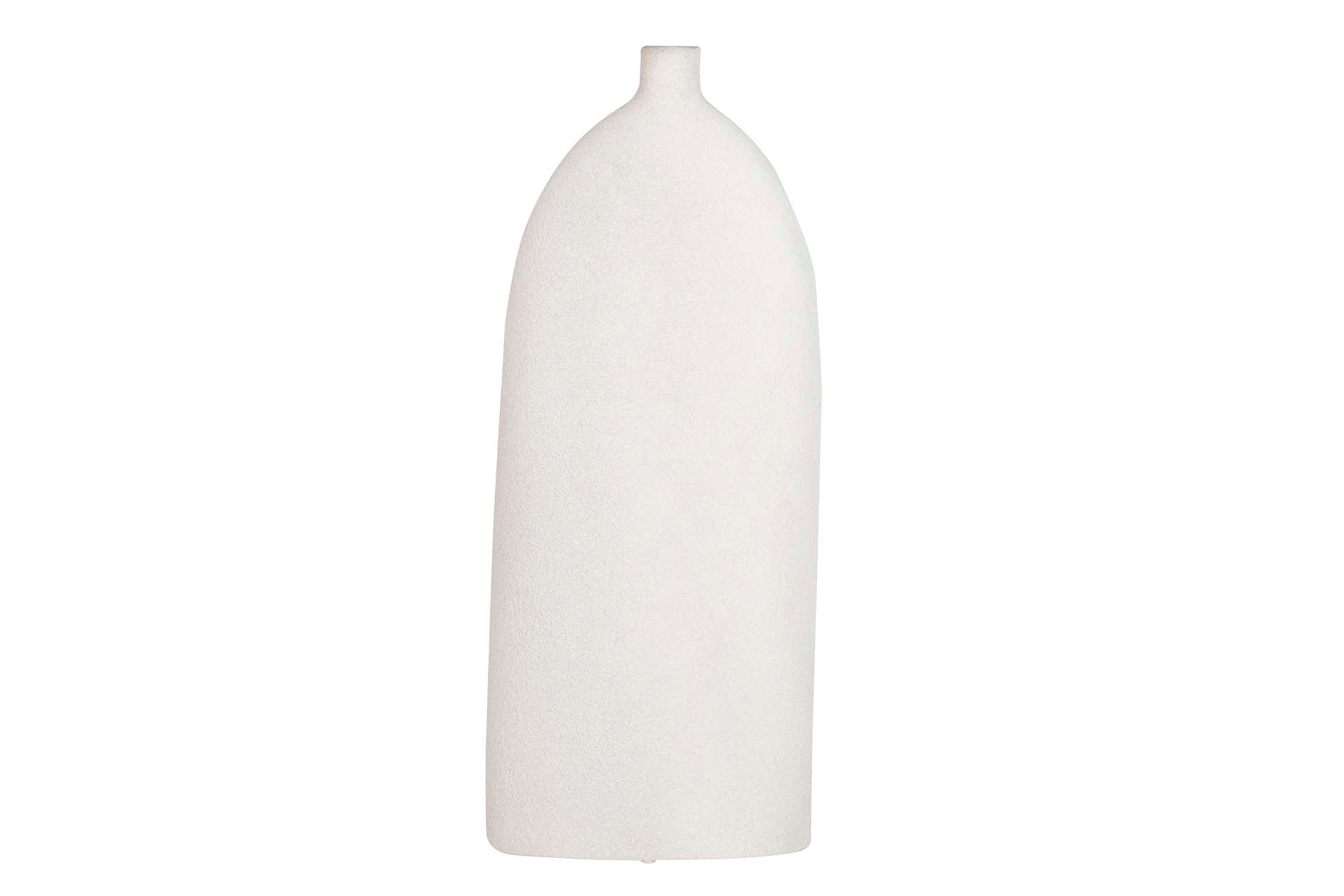 JARRON CERAMICA GRIS 24x10x55 CM