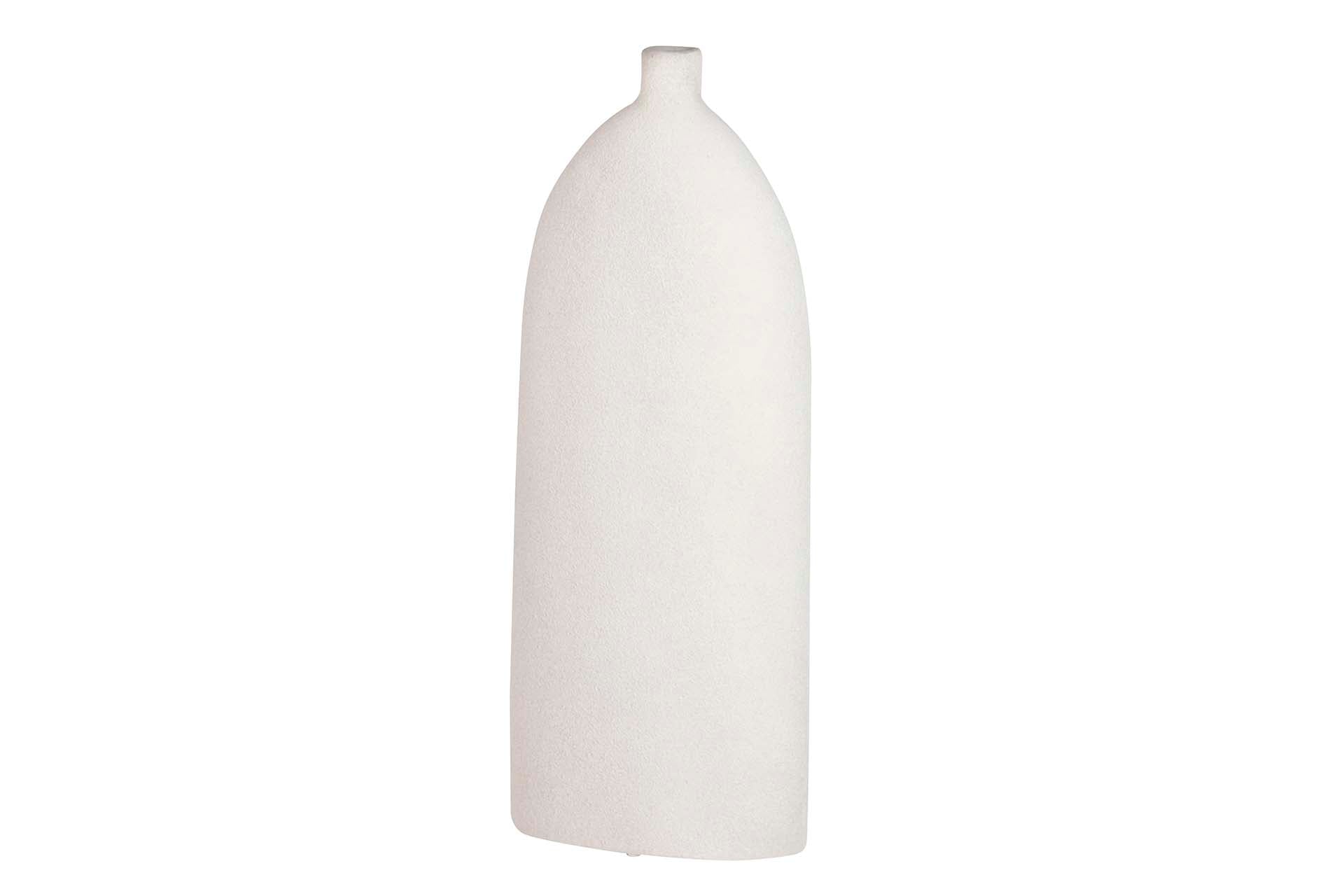 JARRON CERAMICA GRIS 24x10x55 CM