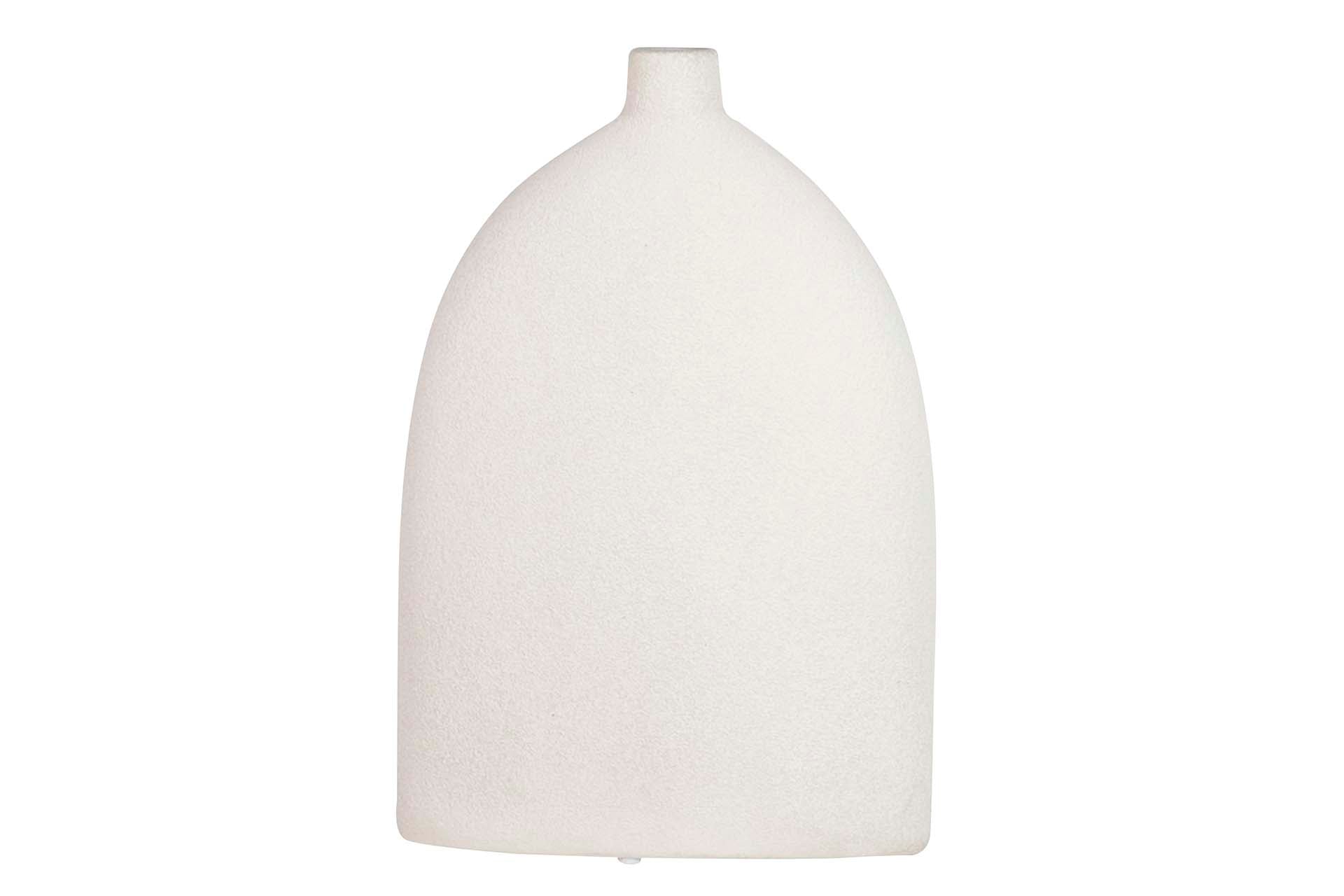 GREY CERAMIC VASE 24x10x33 CM