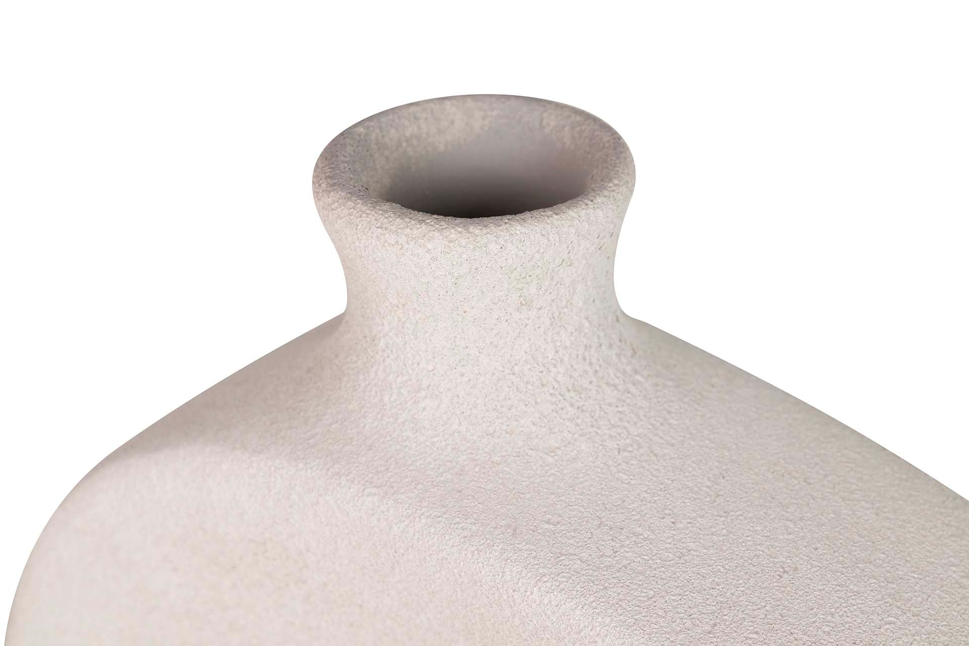 GREY CERAMIC VASE 41x11x40 CM