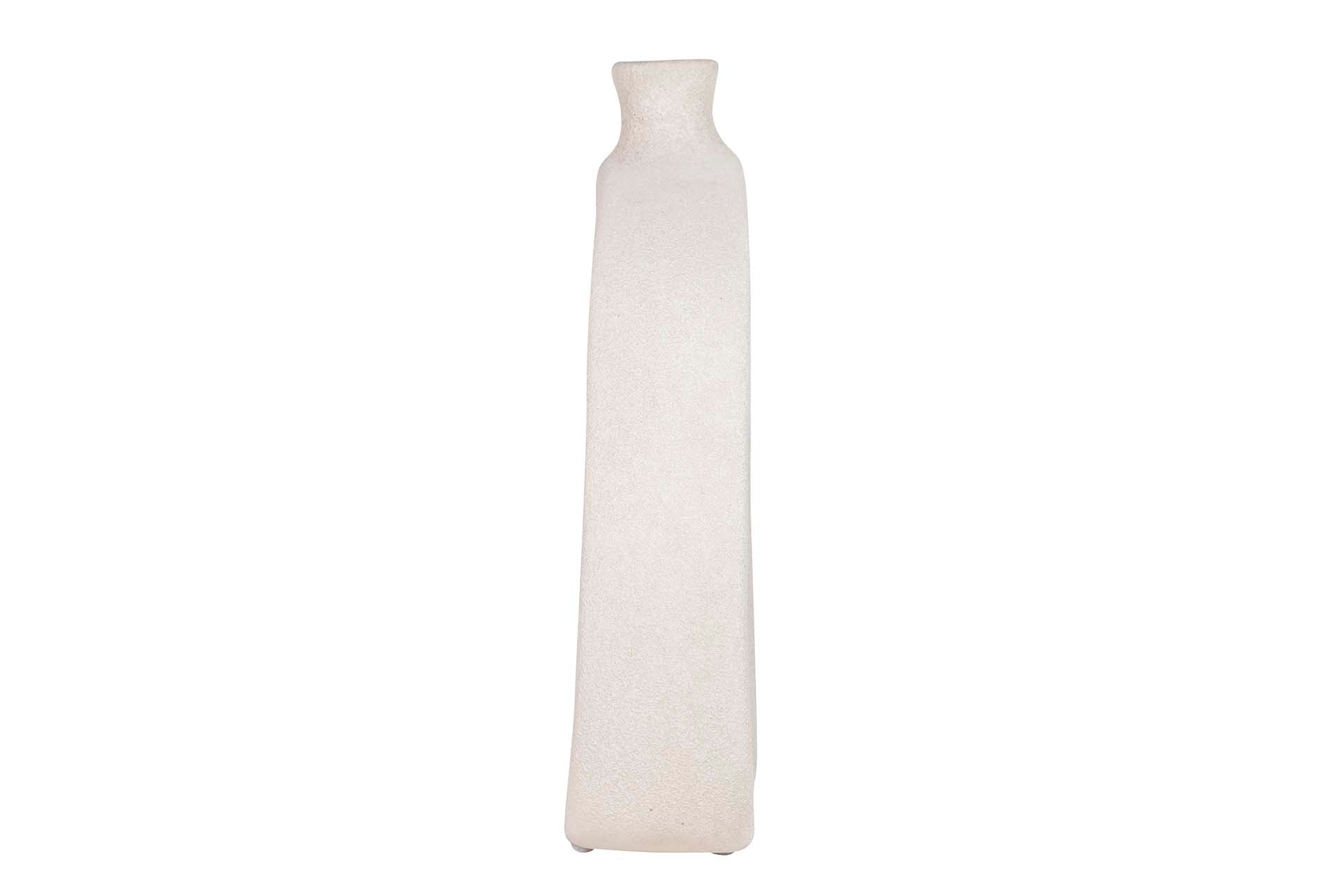 JARRON CERAMICA GRIS 30x11x30 CM