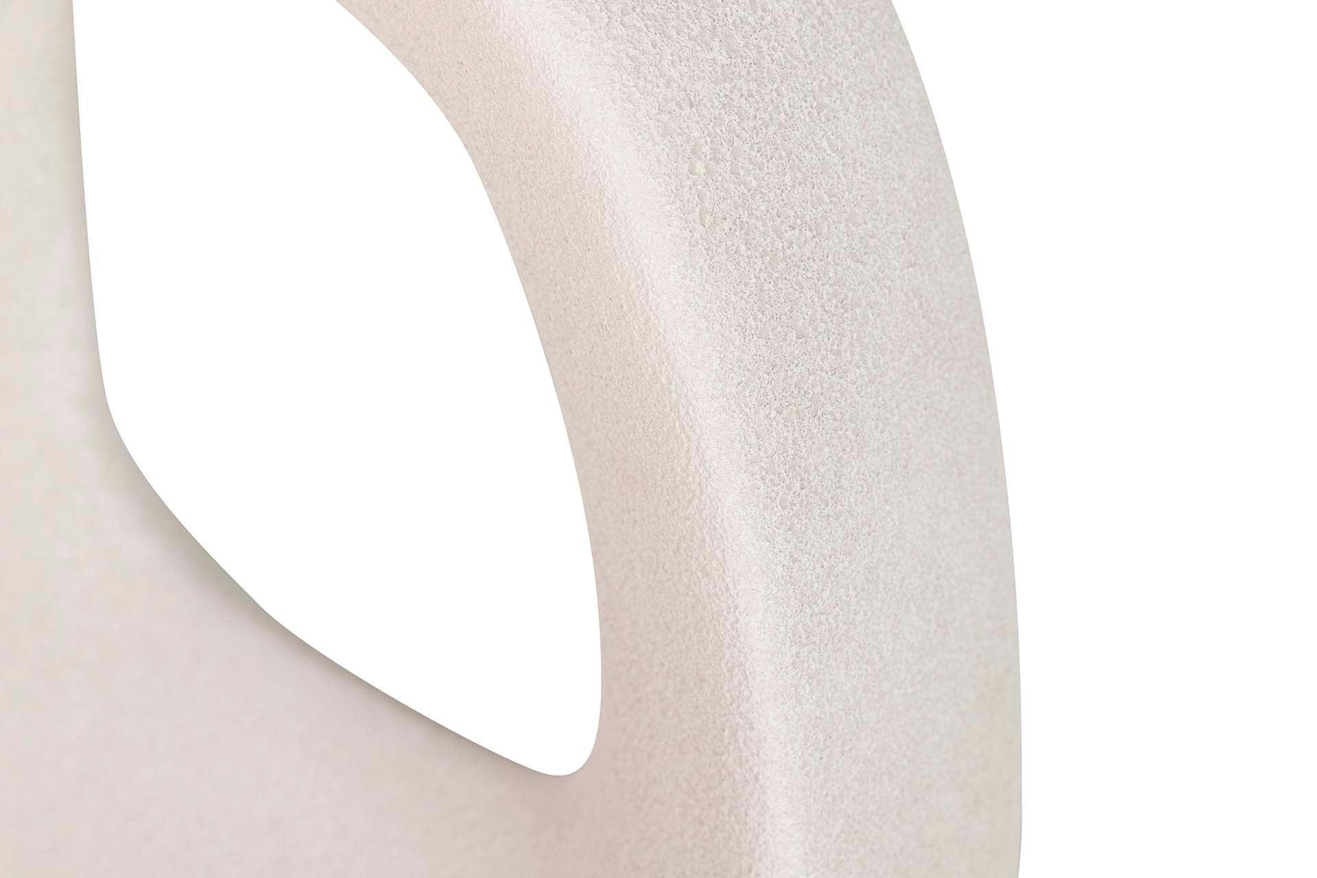JARRON CERAMICA GRIS 30x11x30 CM