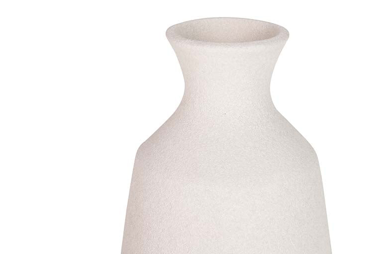 GREY CERAMIC VASE 23x23x40 CM