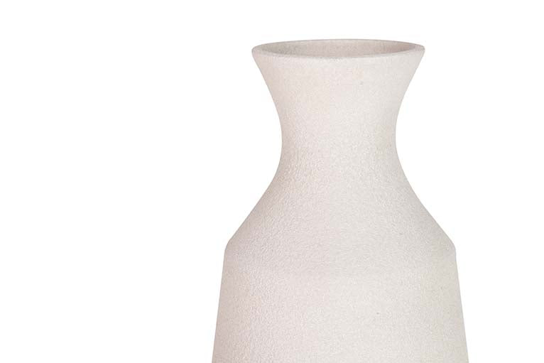 JARRON CERAMICA GRIS 25x25x60 CM