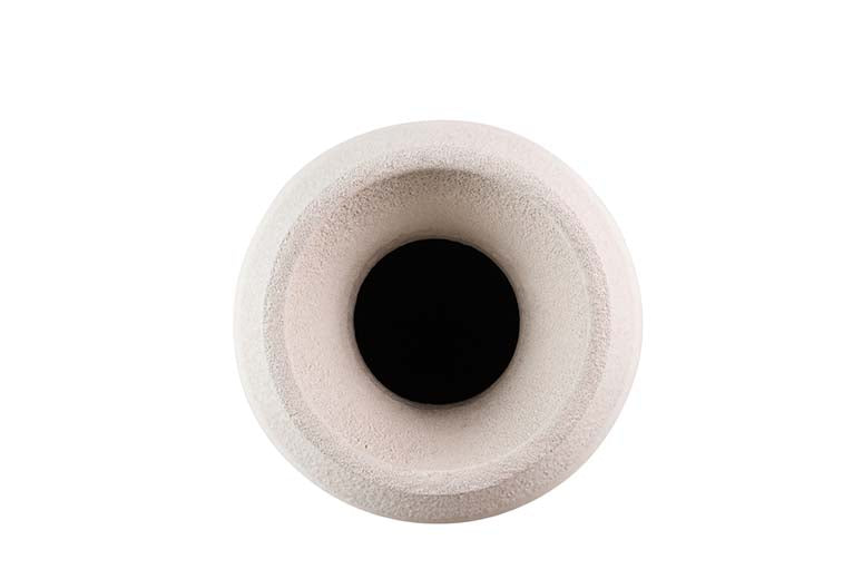 JARRON CERAMICA GRIS 25x25x60 CM