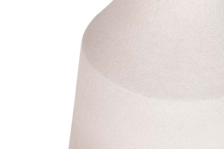 GREY CERAMIC VASE 30x30x80 CM