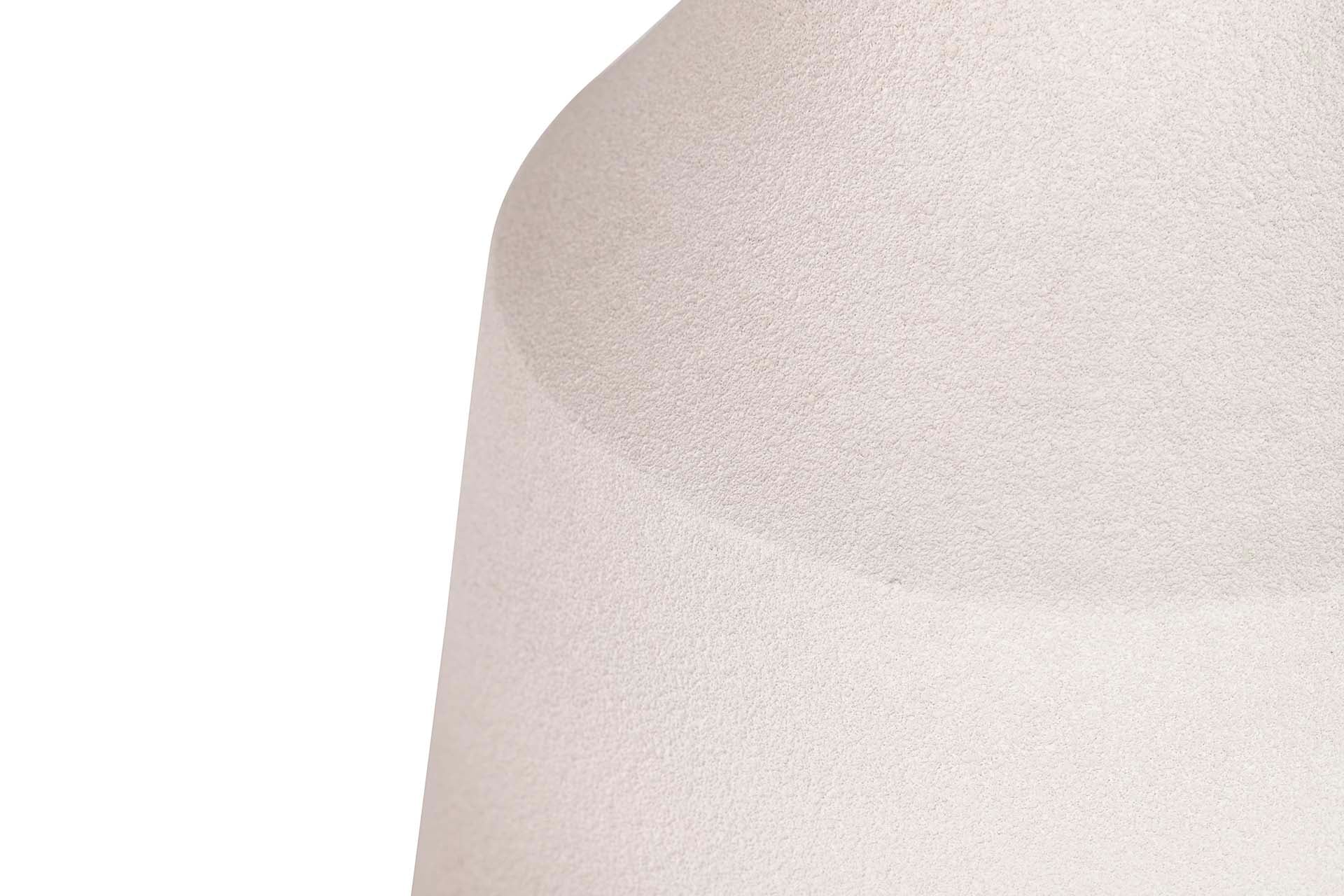 GREY CERAMIC VASE 30x30x80 CM