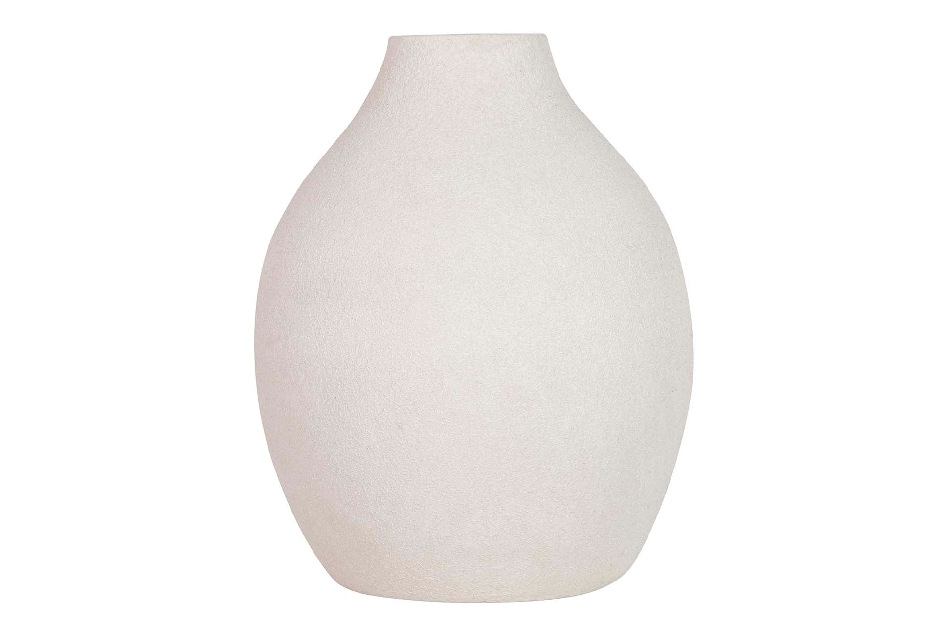 GREY CERAMIC VASE 29x29x37 CM