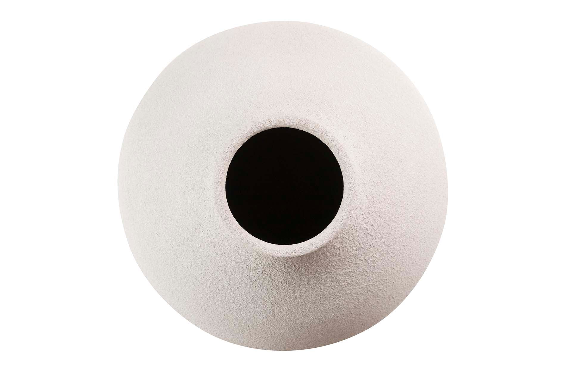 GREY CERAMIC VASE 29x29x37 CM