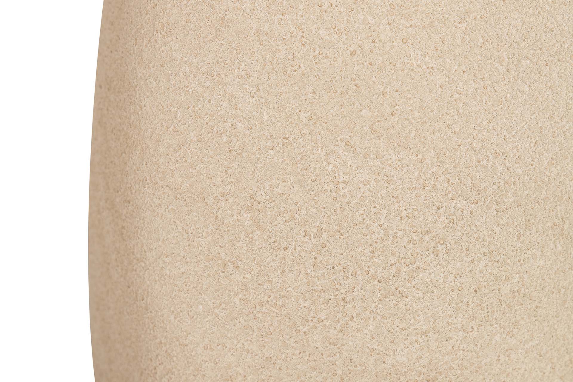 BROWN CERAMIC VASE 20x20x60 CM