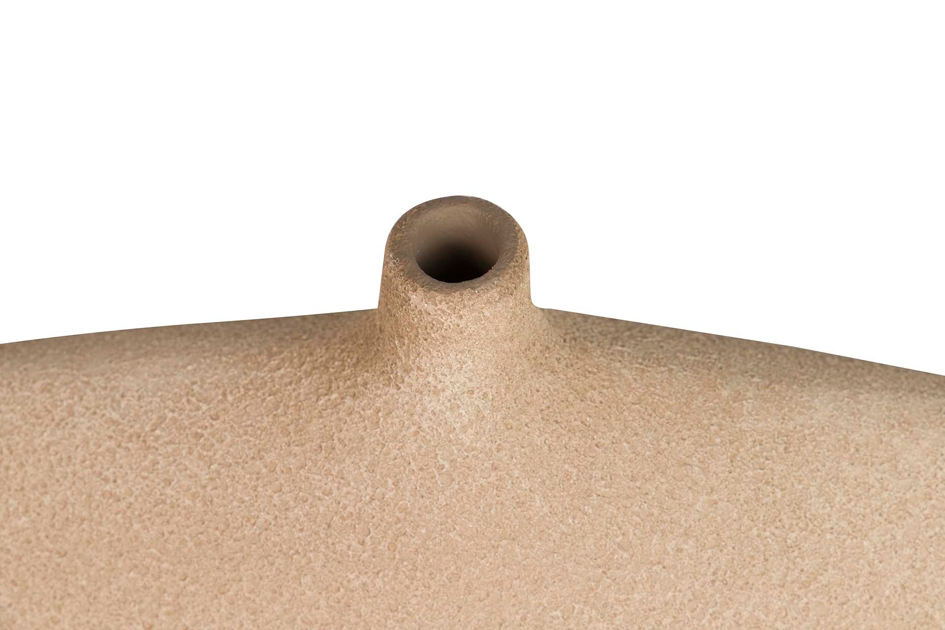 JARRON CERAMICA MARRON 24x20x20 CM