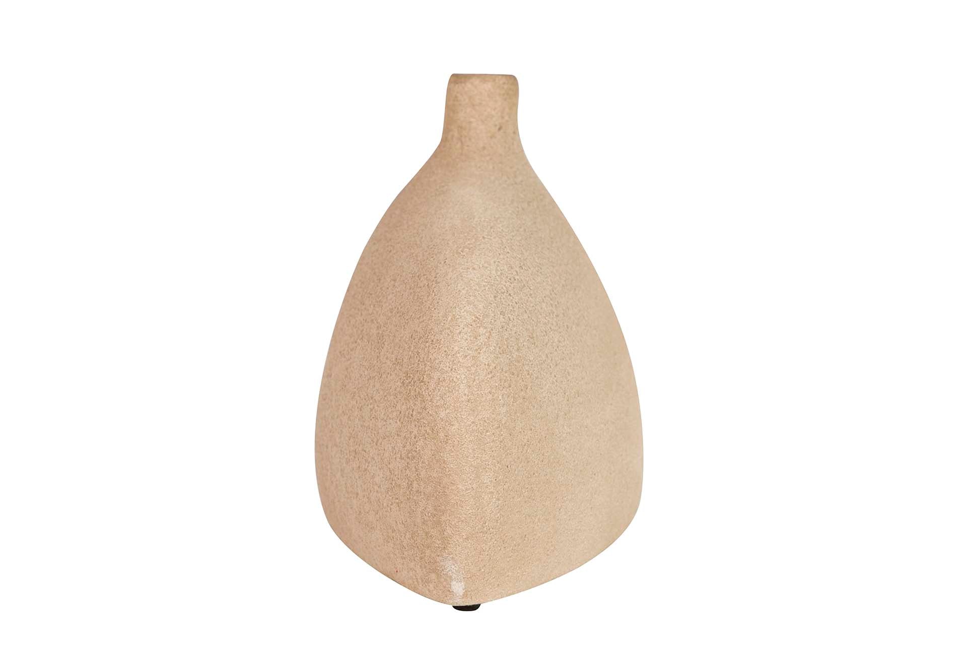 JARRON CERAMICA MARRON 24x20x20 CM