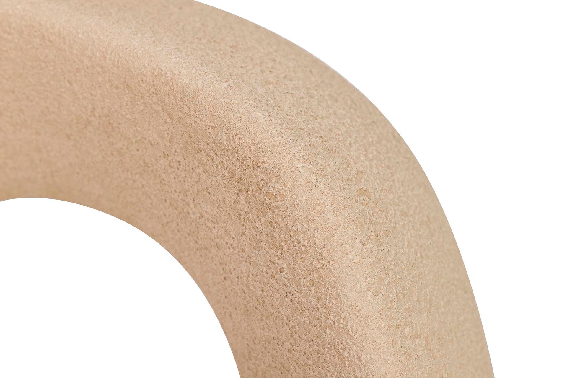 BROWN CERAMIC VASE 34x11x34 CM