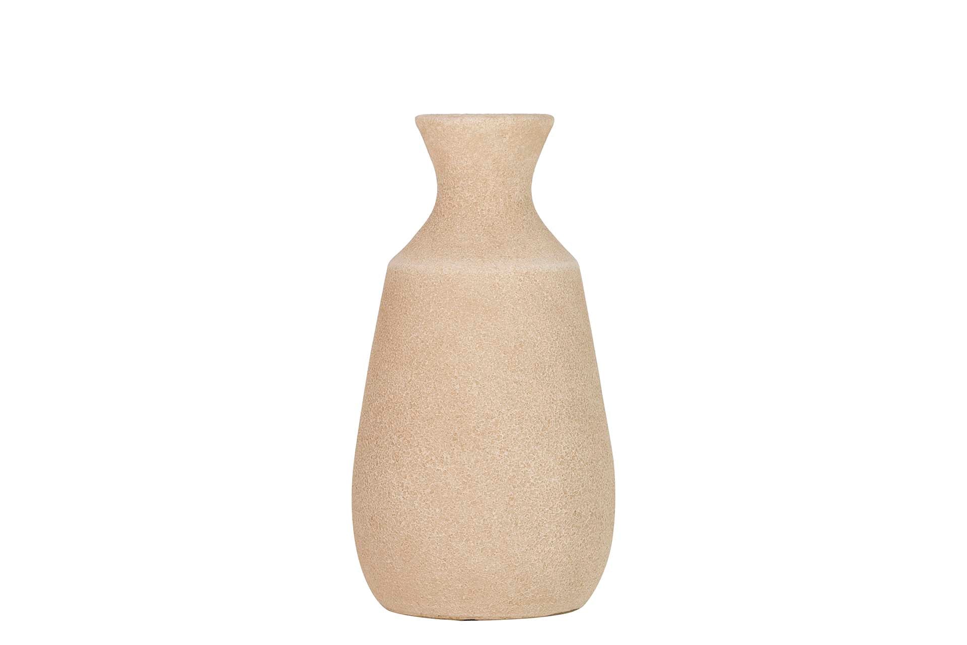 JARRON CERAMICA MARRON 21x21x30 CM
