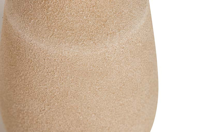 BROWN CERAMIC VASE 21x21x30 CM