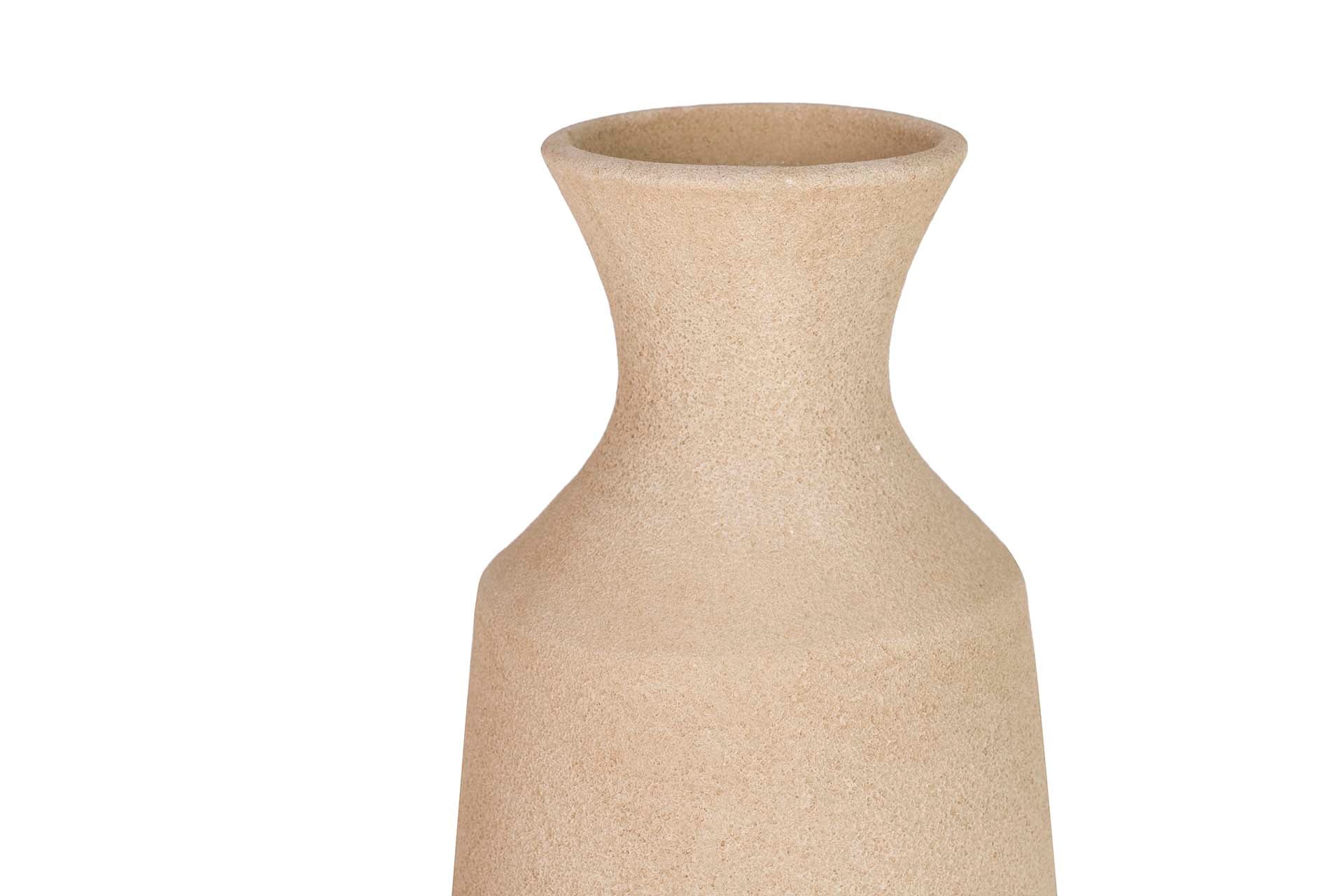 JARRON CERAMICA MARRON 25x25x60 CM