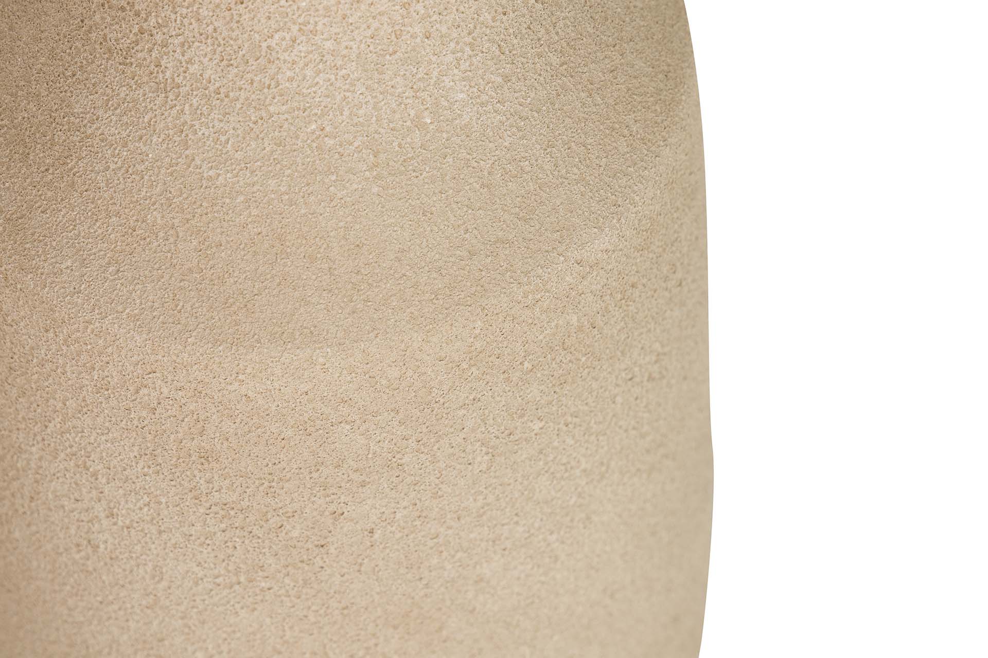 BROWN CERAMIC VASE 25x25x60 CM