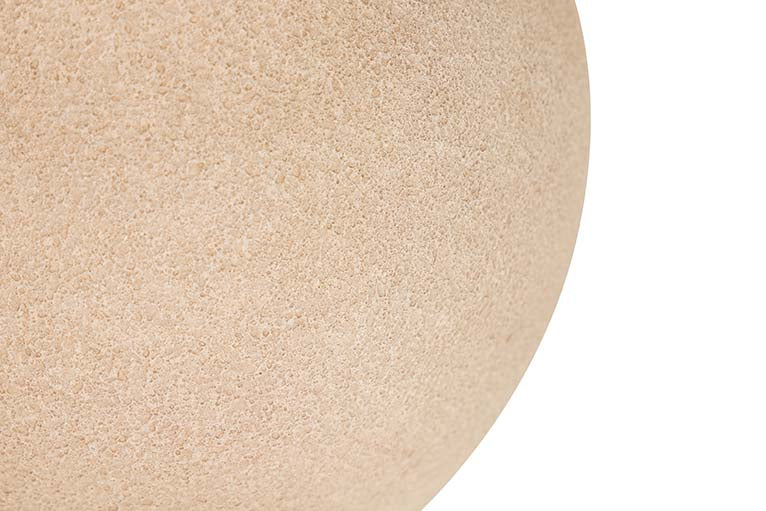 BROWN CERAMIC VASE 26x26x30 CM