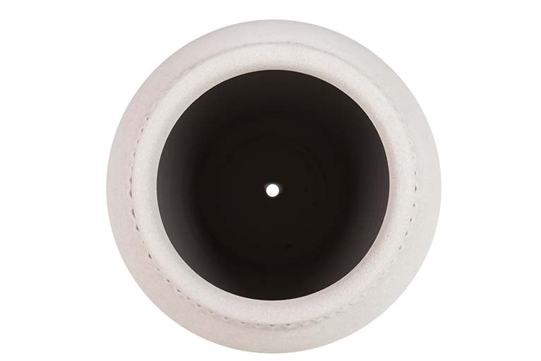 JARDINEIRA DE CERÂMICA CINZA 46x46x56 CM