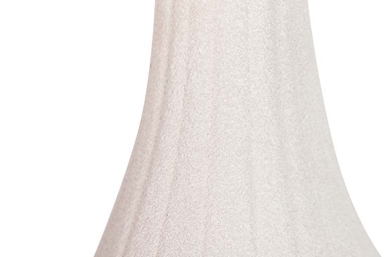 BEIGE CERAMIC VASE 24x24x85 CM