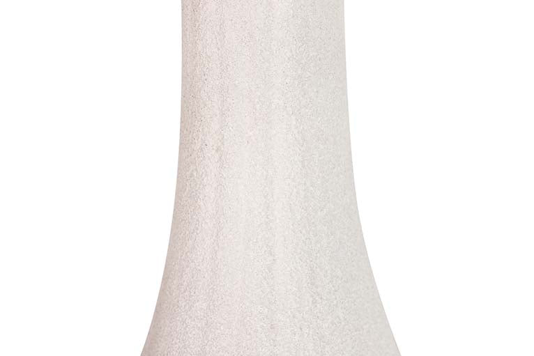 BEIGE CERAMIC VASE 20x20x65 CM