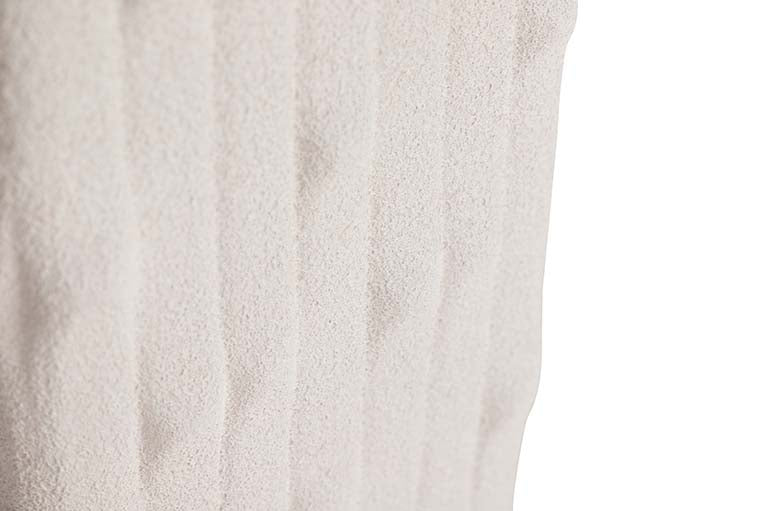 BEIGE CERAMIC VASE 15x15x31 CM