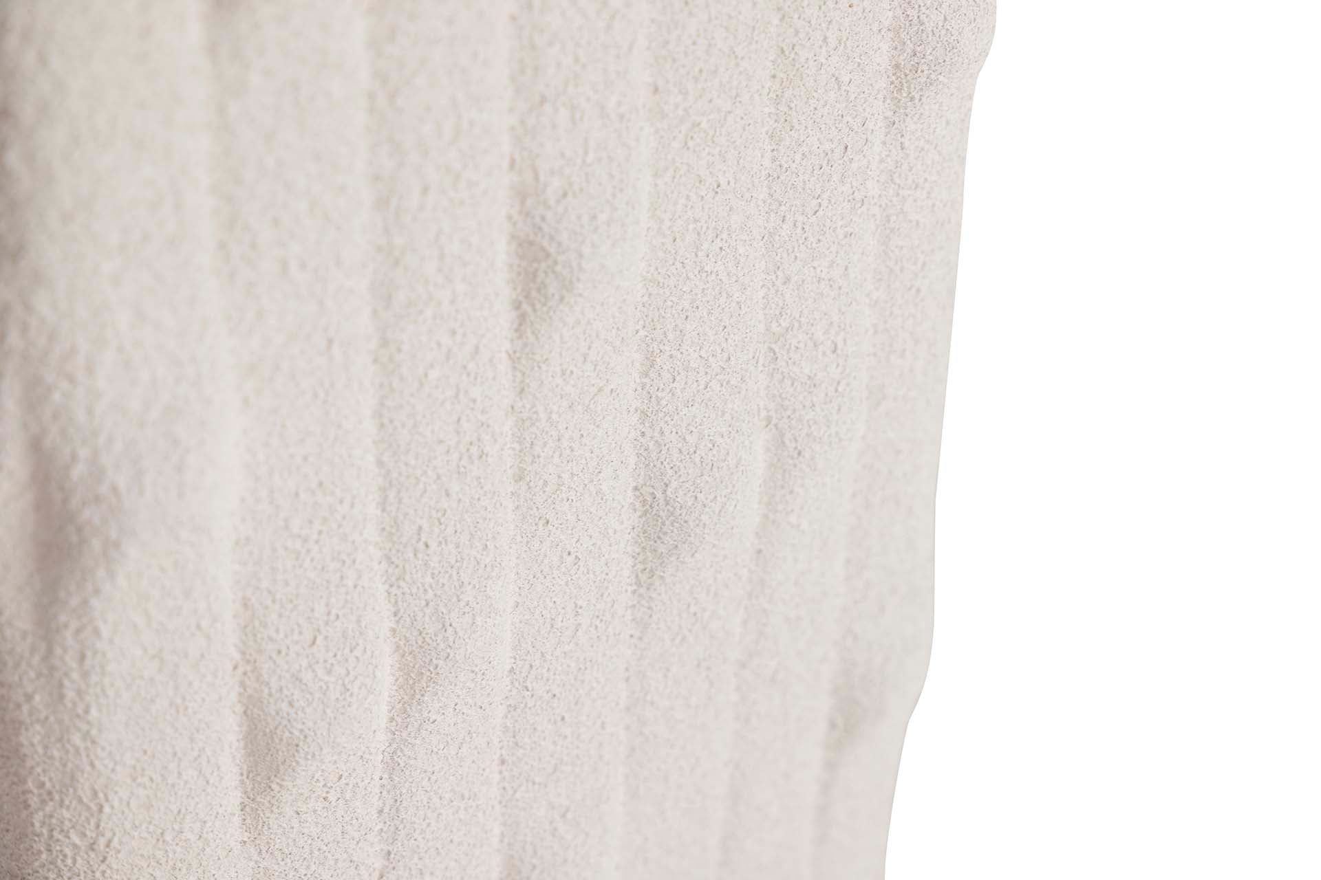 BEIGE CERAMIC VASE 15x15x31 CM