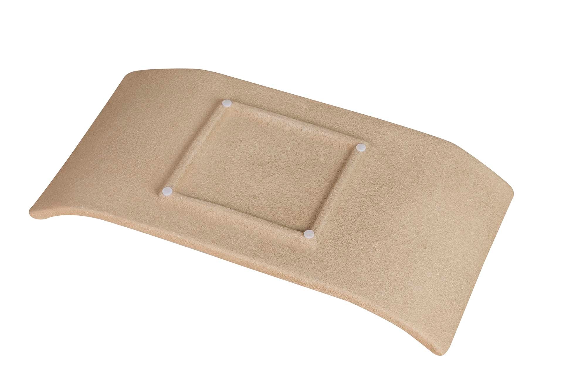 BROWN CERAMIC CENTERPIECE 44x24x6 M