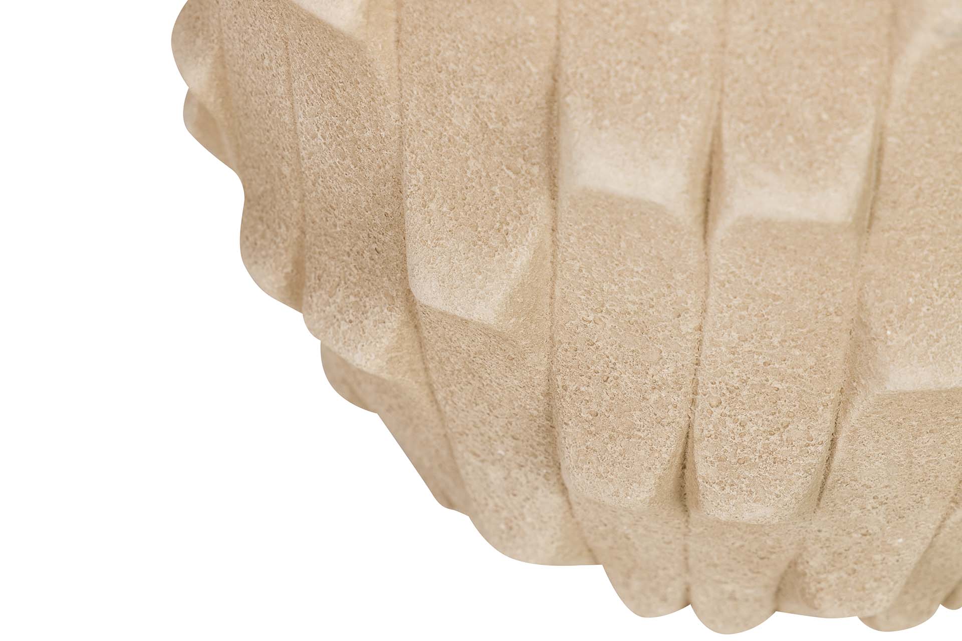 JARDINEIRA DE CERÂMICA MARROM 32x32x26 CM