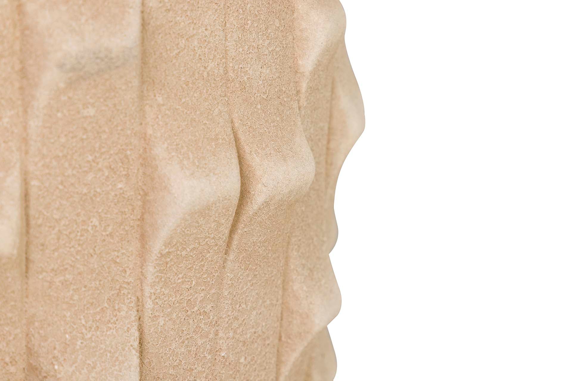 JARDINEIRA DE CERÂMICA MARROM 32x32x26 CM