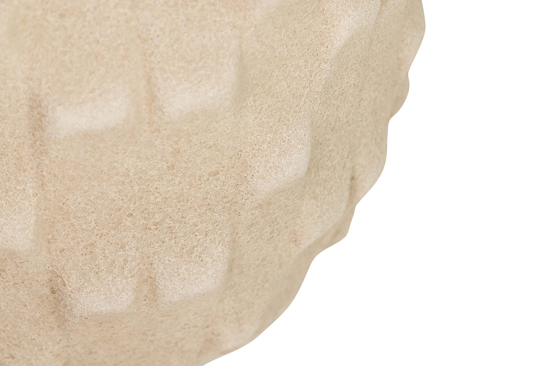 JARDINEIRA DE CERÂMICA MARROM 26x26x23 CM