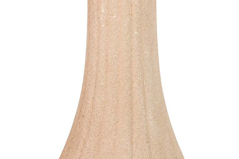 BROWN CERAMIC VASE 24x24x85 CM