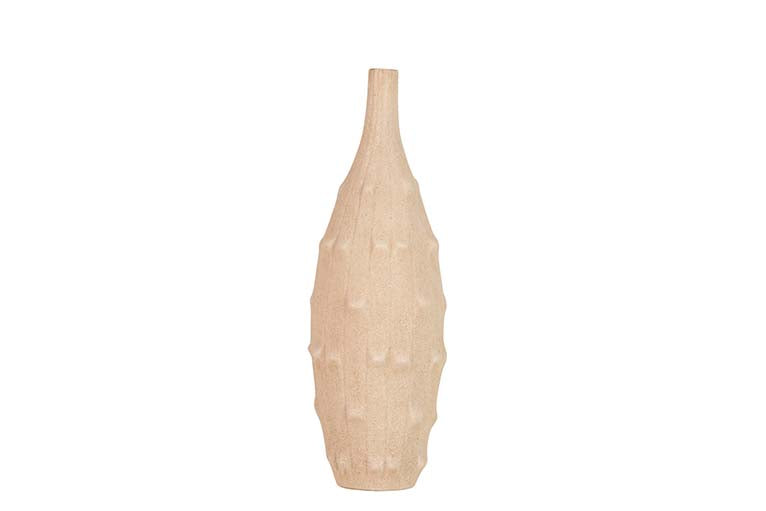 JARRON CERAMICA MARRON 20x20x65 CM