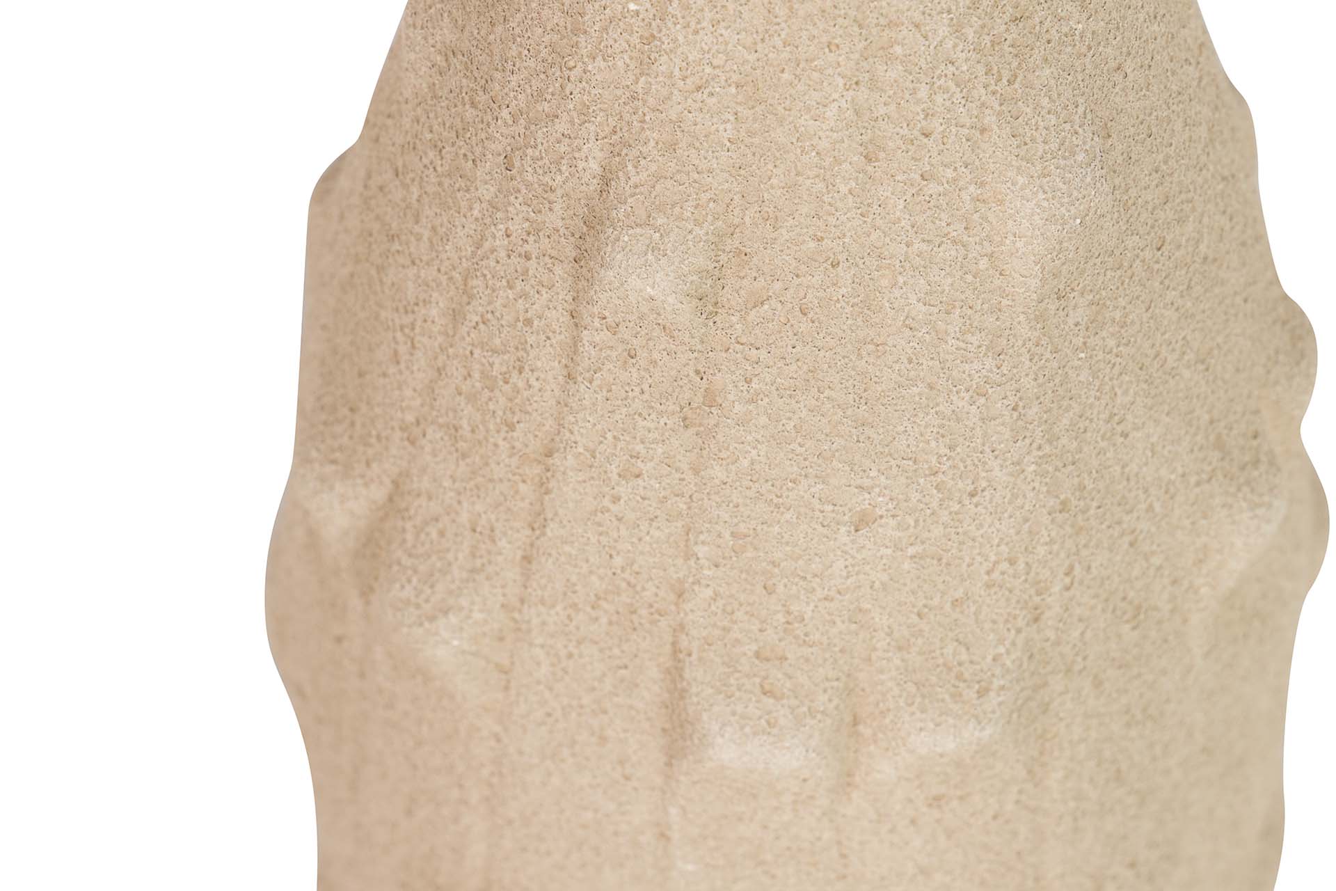 BROWN CERAMIC VASE 20x20x65 CM