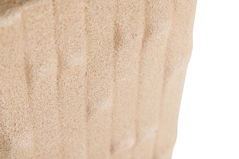 BROWN CERAMIC VASE 15x15x31 CM