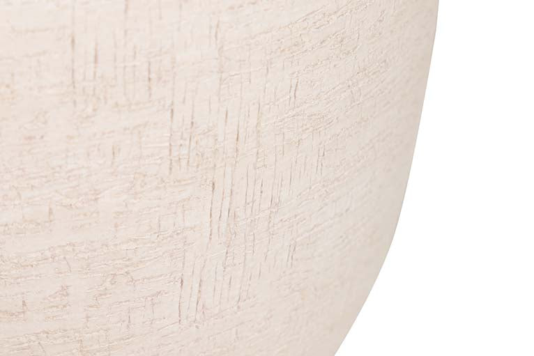 MACETERO CERAMICA BLANCA 18x18x26 CM