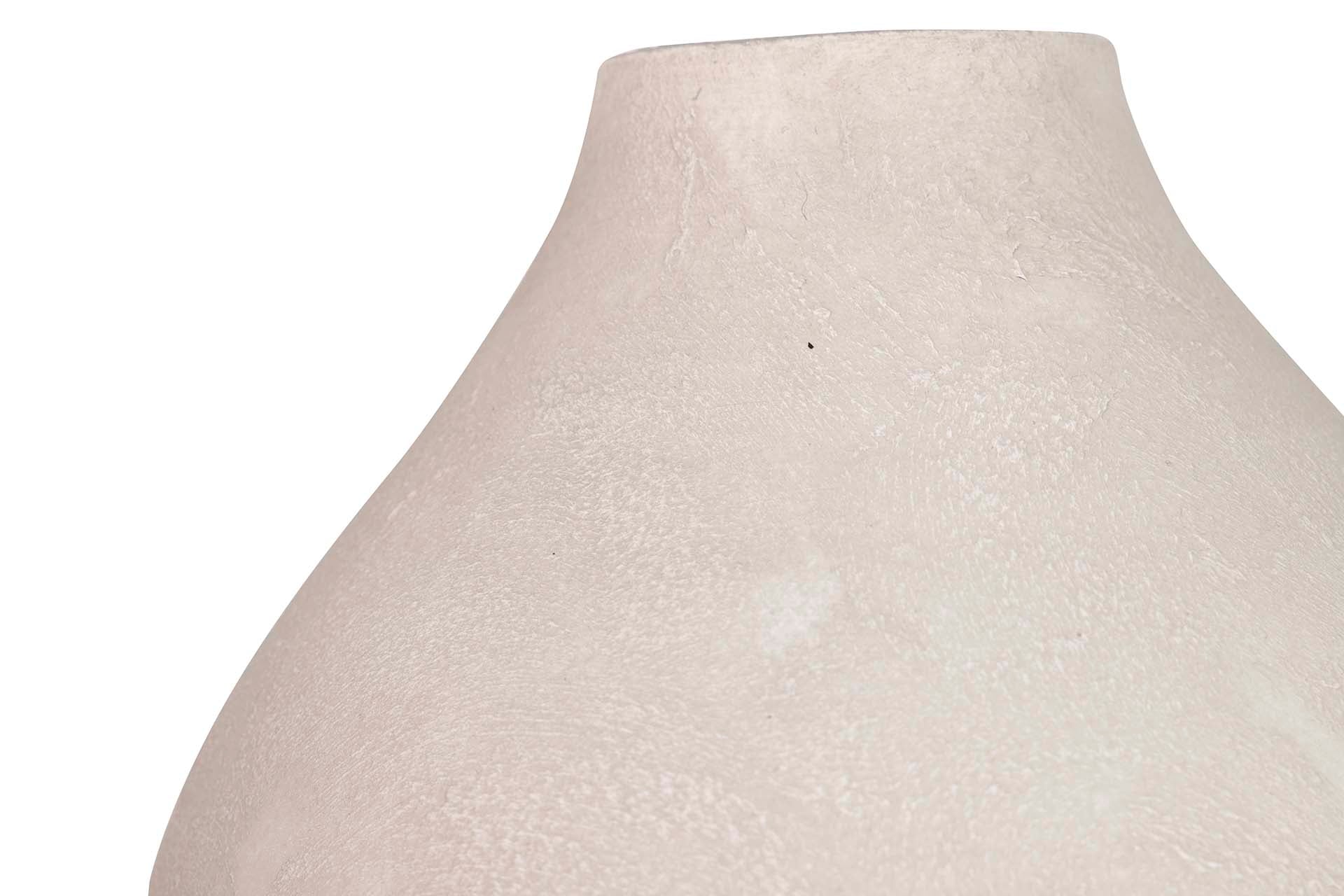 GREY CERAMIC VASE 26x26x30 CM