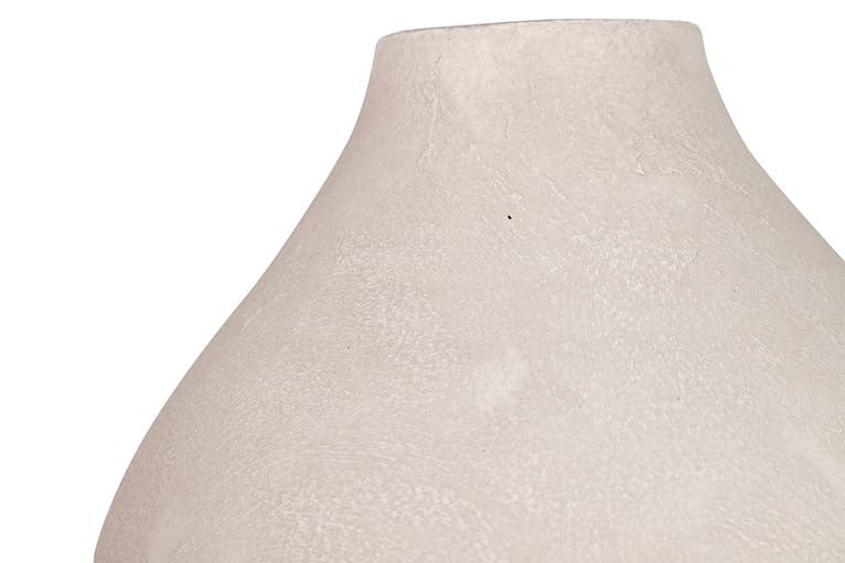JARRON CERAMICA GRIS 26x26x30 CM