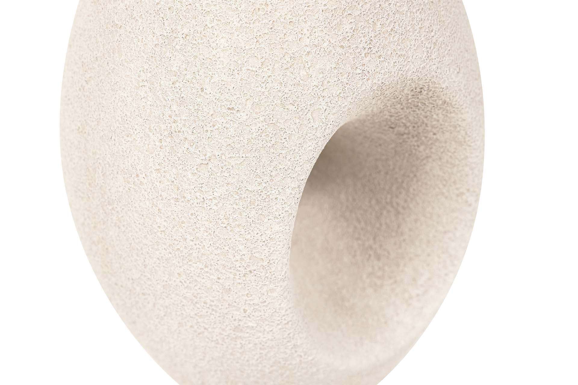 JARRON CERAMICA BEIGE 15x15x40 CM