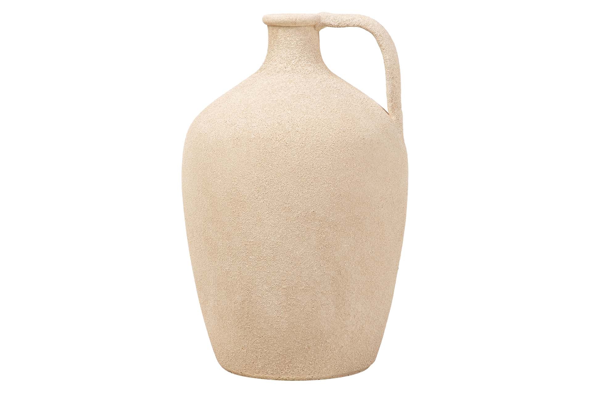 JARRON CERAMICA MARRON 25x25x40 CM