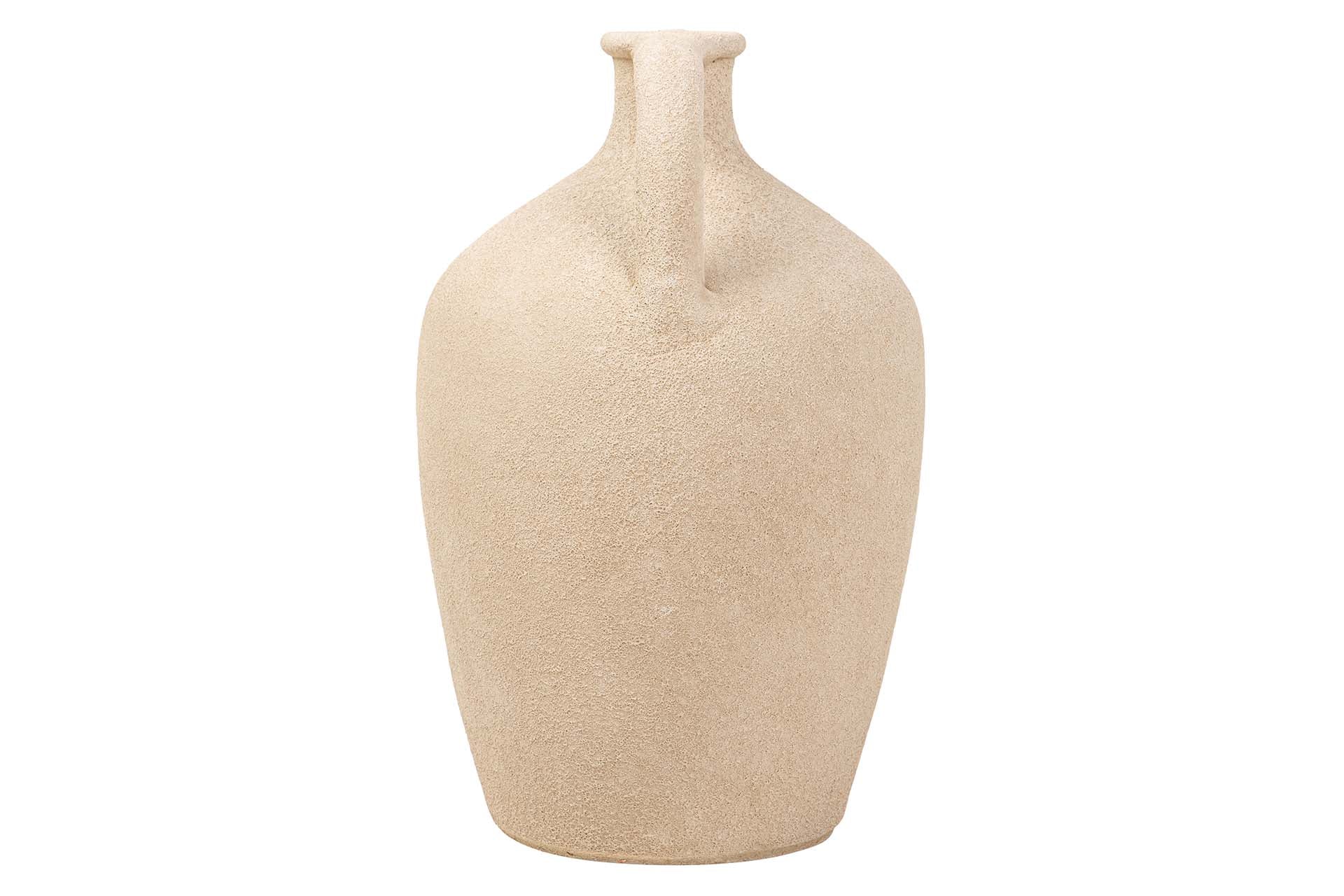 JARRON CERAMICA MARRON 25x25x40 CM