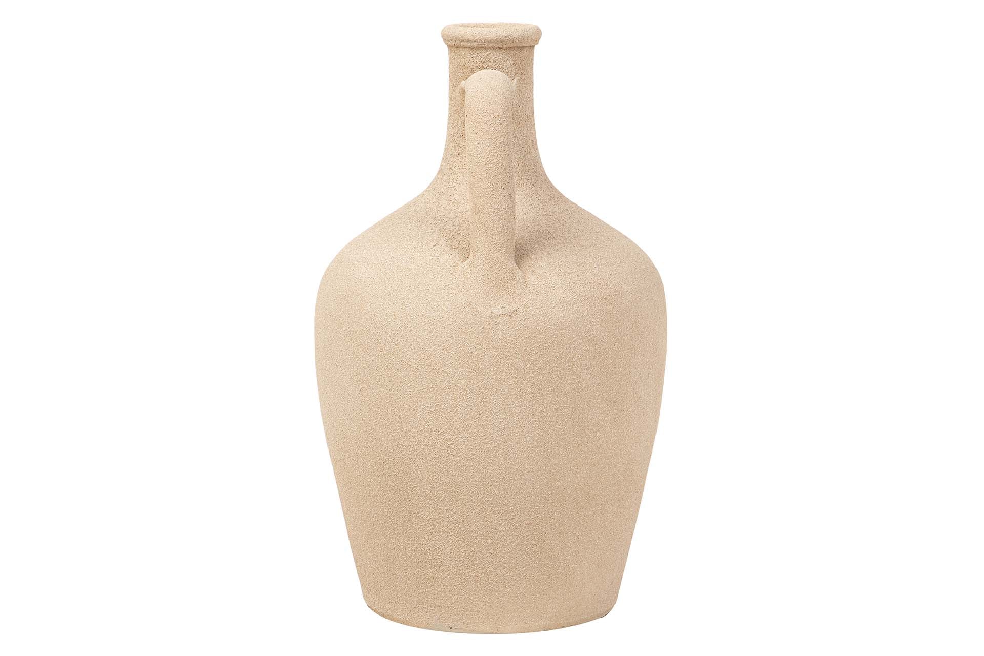 JARRON CERAMICA MARRON 25x25x40 CM