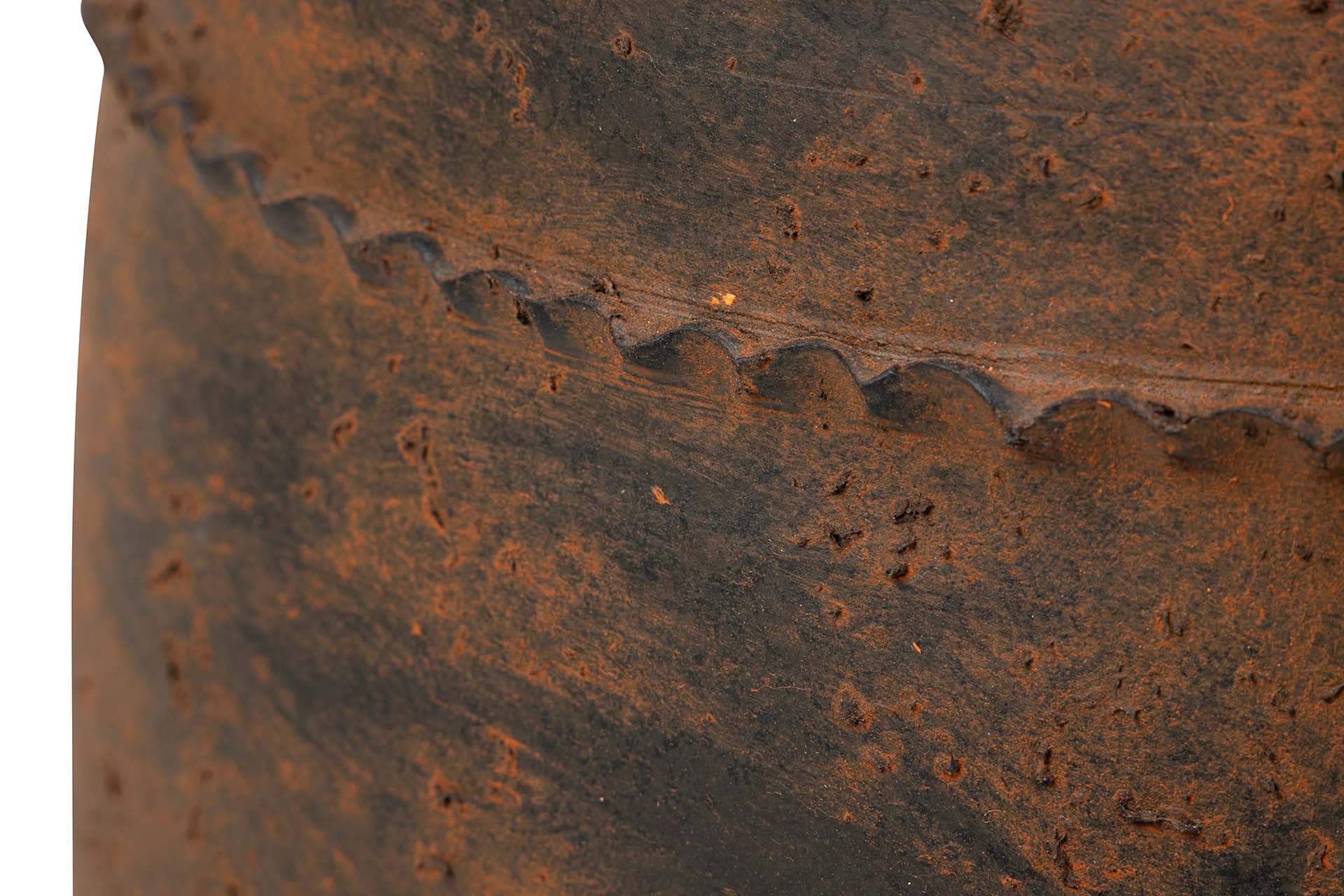 JARRON CERAMICA MARRON 40x40x50 CM