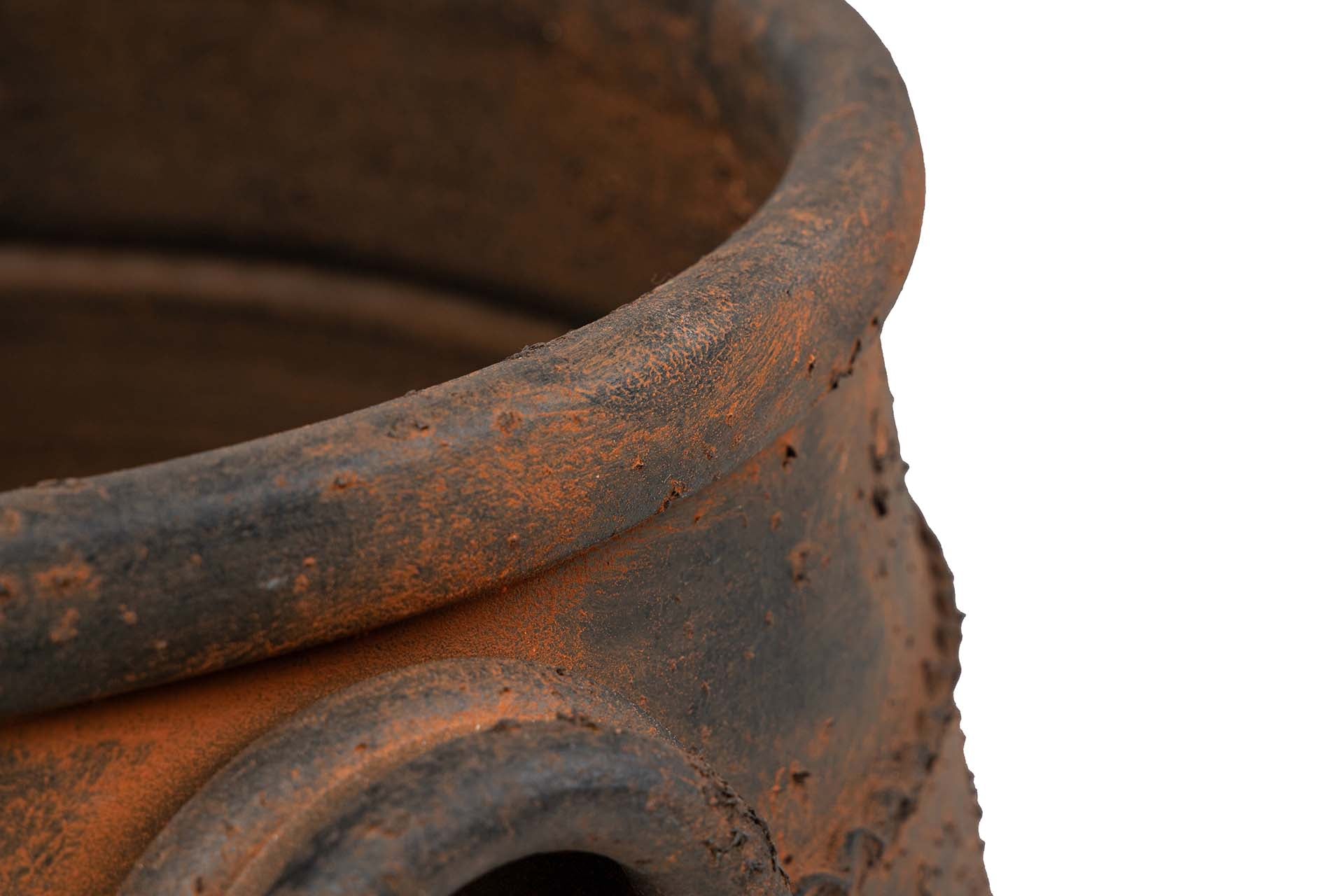 JARRON CERAMICA MARRON 40x40x50 CM