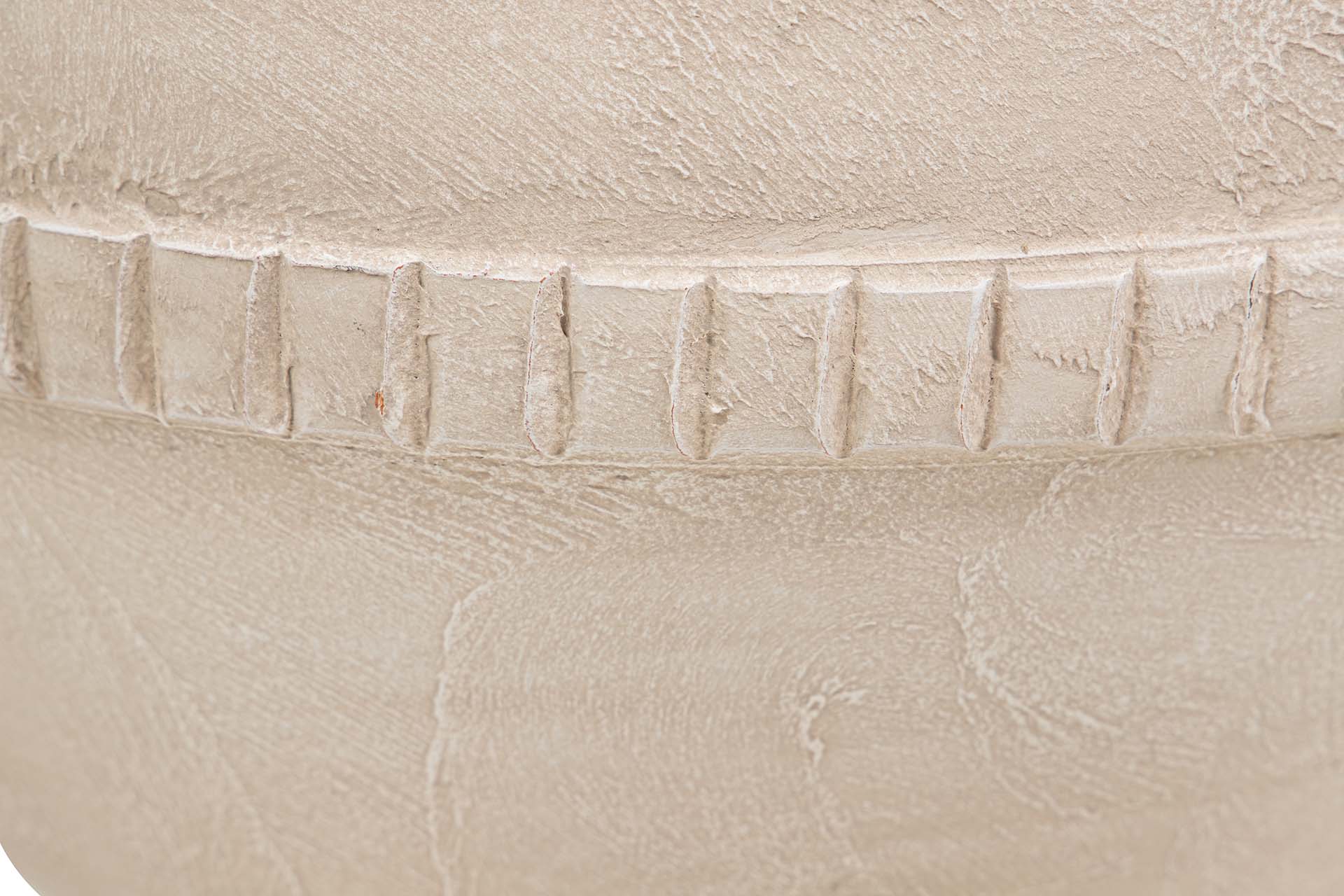 JARRON CERAMICA BEIGE 40x40x50 CM