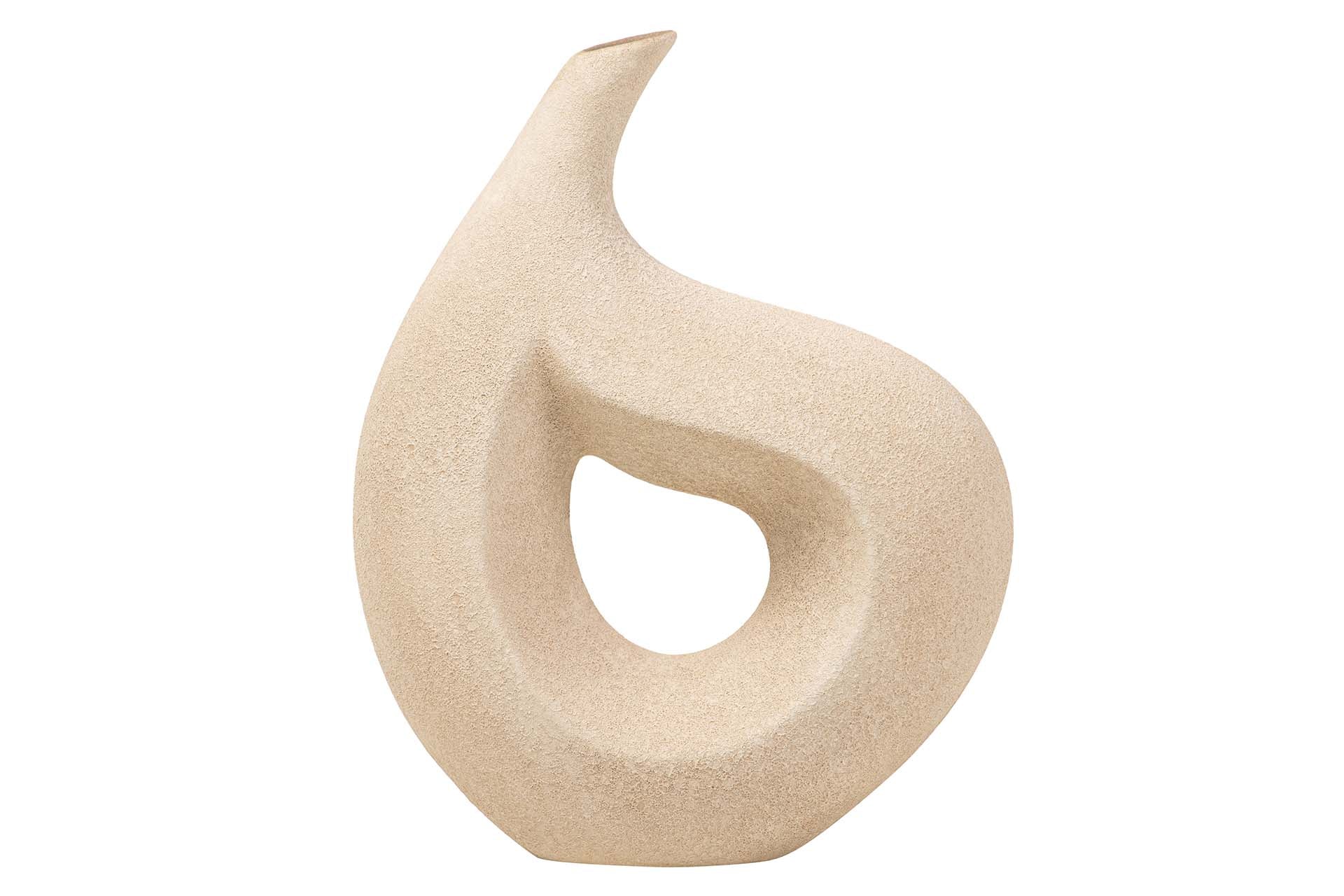 JARRON CERAMICA MARRON 35x12x50 CM