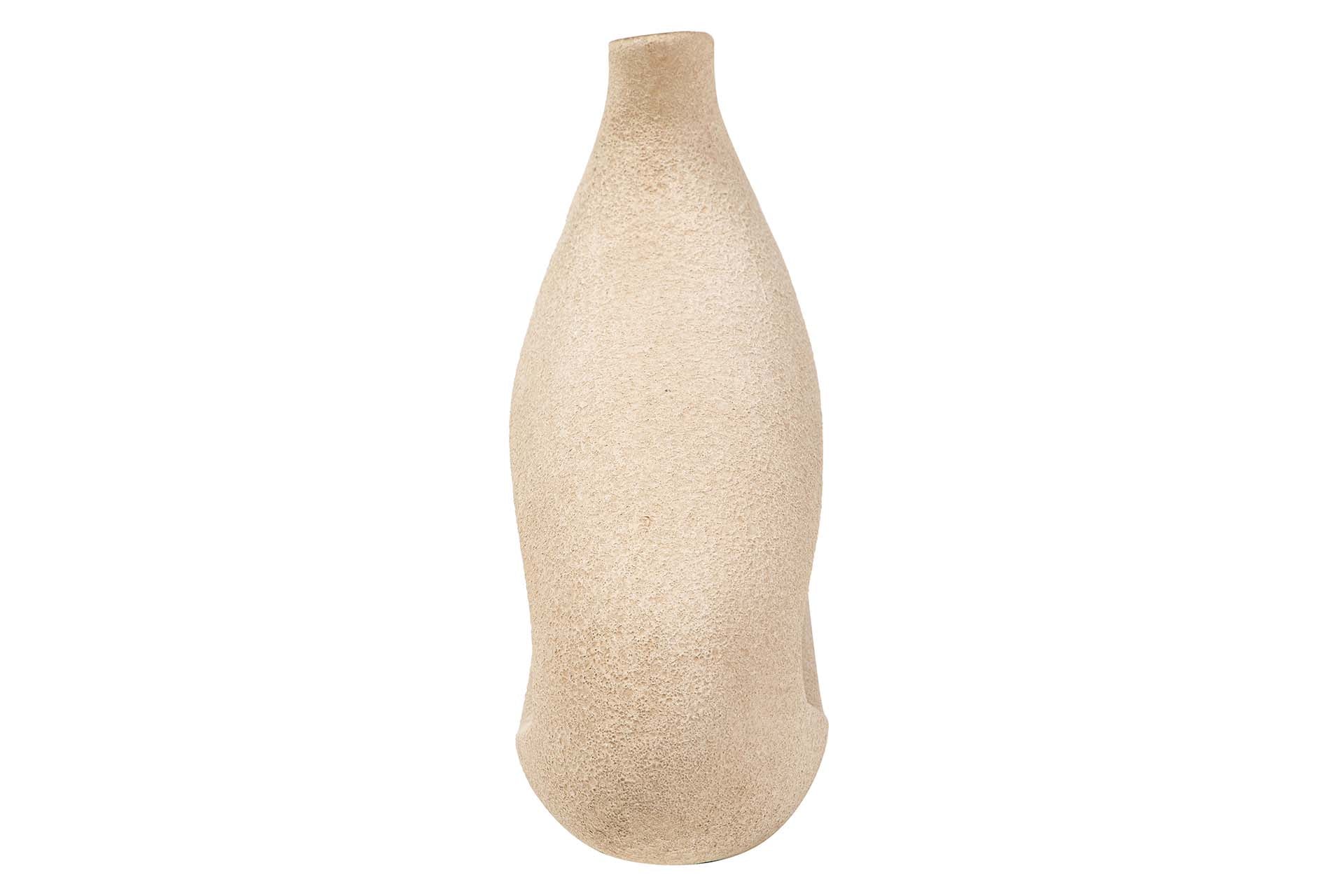 JARRON CERAMICA MARRON 40x12x32 CM