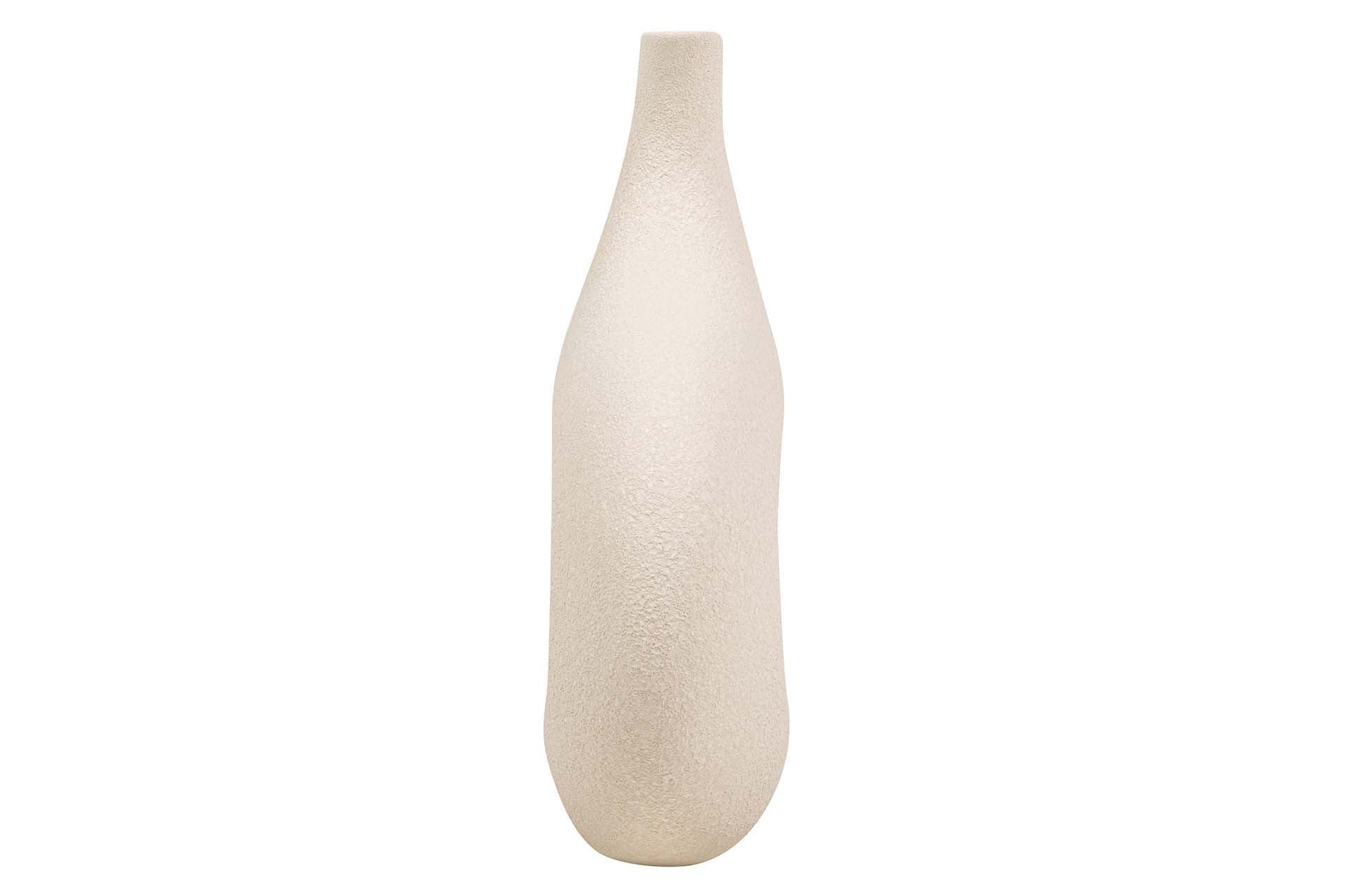 JARRON CERAMICA BEIGE 35x12x50 CM
