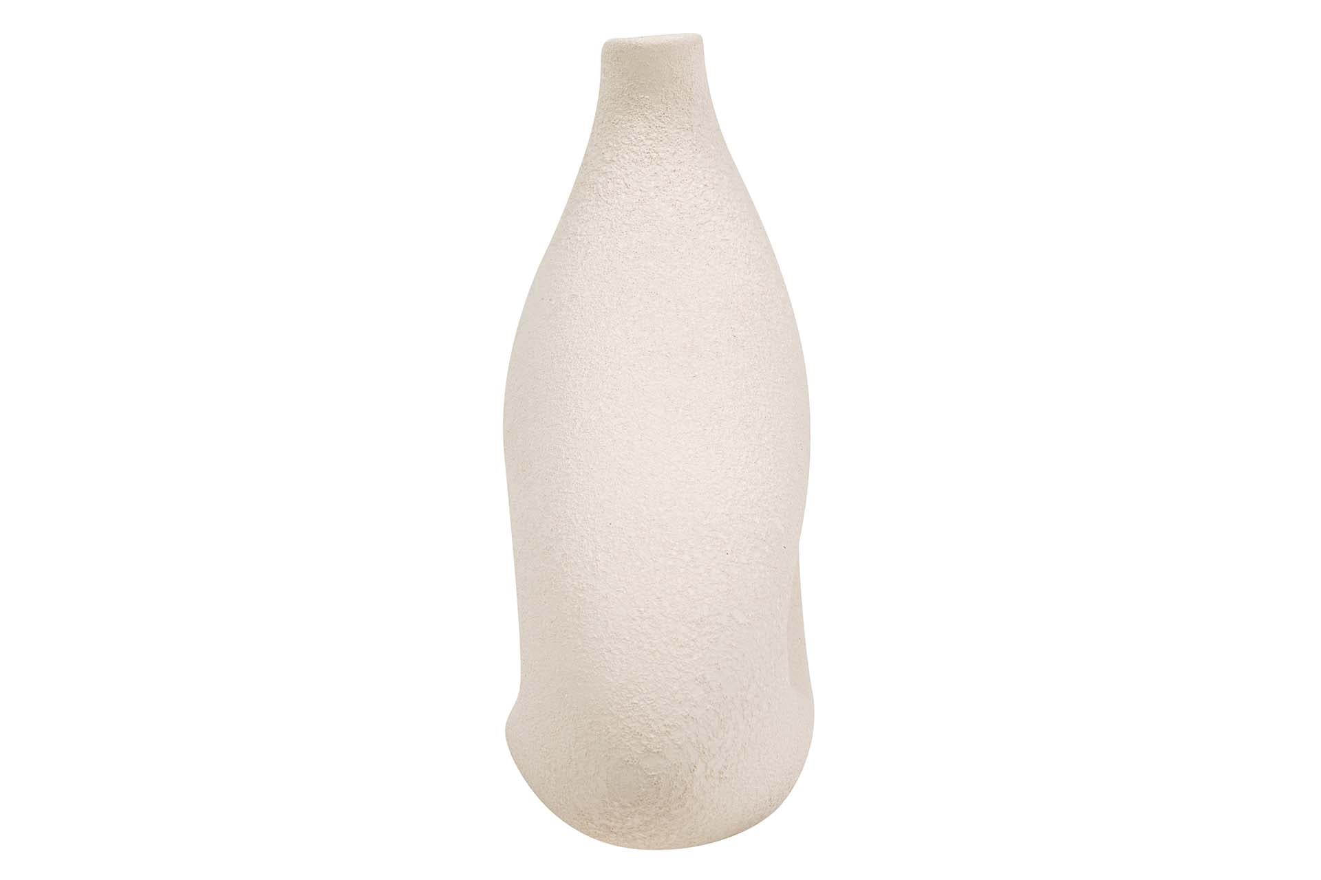 JARRON CERAMICA BEIGE 40x12x32 CM