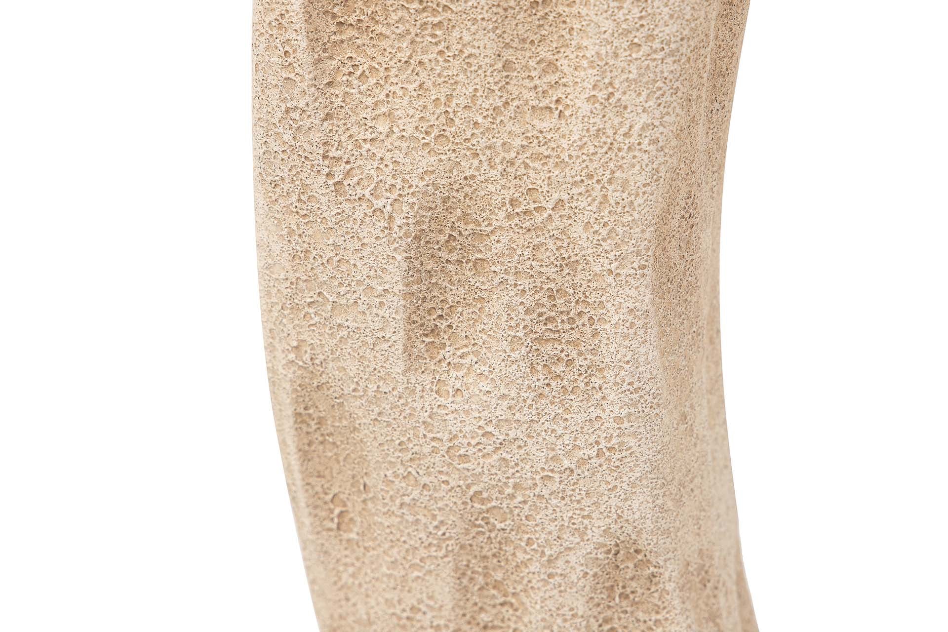 JARRON CERAMICA MARRON 24x12x50 CM